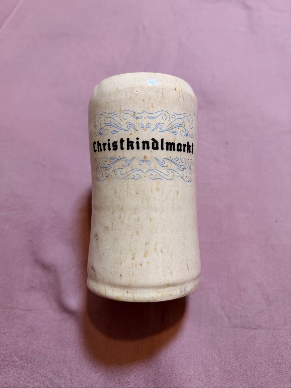Folkways Christkindlmarkt Handmade Pottery Mug